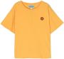 Kenzo Kids T-shirt met patchdetail Geel - Thumbnail 1