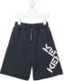 Kenzo Kids Shorts met logoprint Grijs - Thumbnail 1