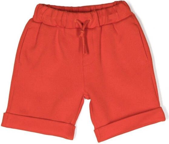 Kenzo Kids Shorts met opgerolde pijpen Rood