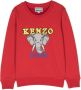 Kenzo Kids Sweater met geborduurd logo Rood - Thumbnail 1