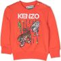 Kenzo Kids Sweater met logoprint Oranje - Thumbnail 1