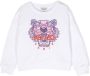 Kenzo Kids Sweater met logoprint Wit - Thumbnail 1