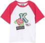 Kenzo Kids T-shirt met print Wit - Thumbnail 1