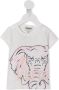 Kenzo Kids T-shirt met print Wit - Thumbnail 1