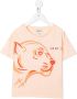 Kenzo Kids T-shirt met tijgerprint Oranje - Thumbnail 1