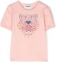 Kenzo Kids T-shirt met tijgerprint Roze - Thumbnail 1