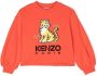 Kenzo Kids Sweater met logoprint Rood - Thumbnail 1