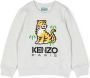 Kenzo Kids Sweater met geborduurde tijger Grijs - Thumbnail 1