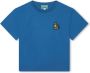Kenzo Kids T-shirt met tijgerprint Blauw - Thumbnail 1
