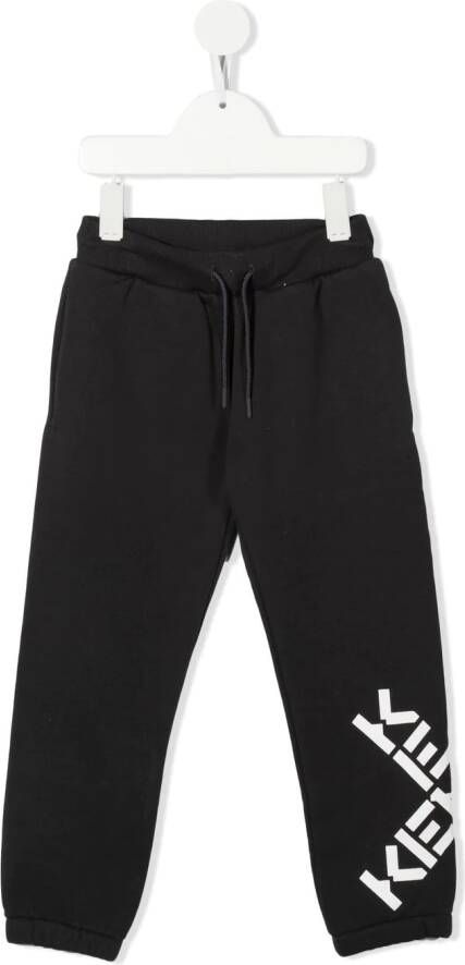 Kenzo Kids Trainingsbroek met logoprint Grijs