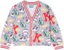 Kenzo Kids Vest met tijgerprint Grijs - Thumbnail 1