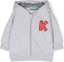 Kenzo Kids Vest met geborduurd logo Grijs - Thumbnail 1