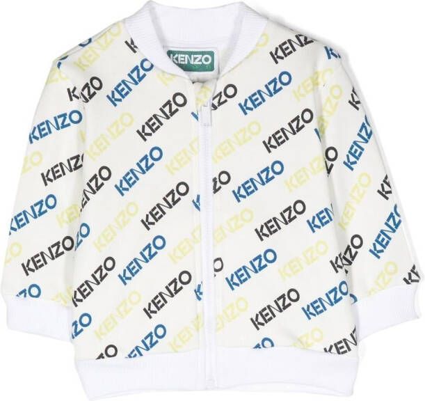 Kenzo Kids Vest met logoprint Wit