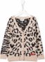 Kenzo Kids Vest met luipaardprint Beige - Thumbnail 1