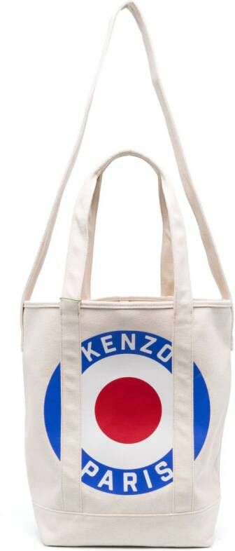Kenzo shopper met patroon Beige