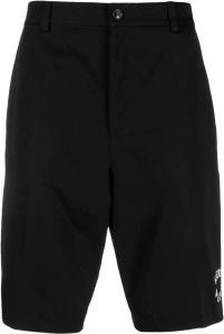 Kenzo Bermuda shorts met geborduurd logo Zwart