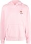 Kenzo Hoodie met geborduurd logo Roze - Thumbnail 1