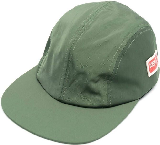 Kenzo Honkbalpet met logopatch Groen