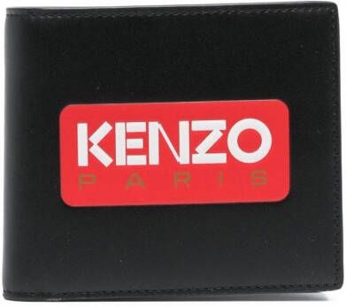 Kenzo Portemonnee met logo Zwart