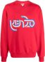 Kenzo Sweater met logoprint Rood - Thumbnail 1