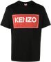 Kenzo T-shirt met logoprint Zwart - Thumbnail 1