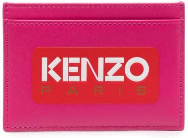 Kenzo Pasjeshouder met logoprint Roze