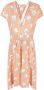 Kenzo Midi-jurk met gingham ruit Oranje - Thumbnail 1