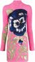 Kenzo Mini-jurk met bloemenjacquard Roze - Thumbnail 1