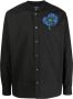 Kenzo Overhemd met bloemenprint Zwart - Thumbnail 1