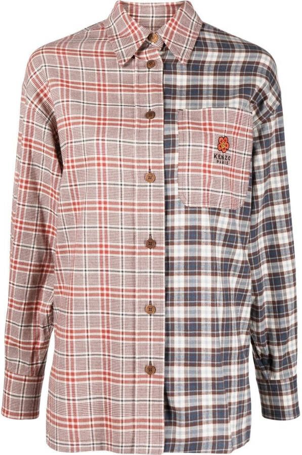 Kenzo Overhemd met print Rood
