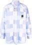 Kenzo Overhemd met patchwork Blauw - Thumbnail 1