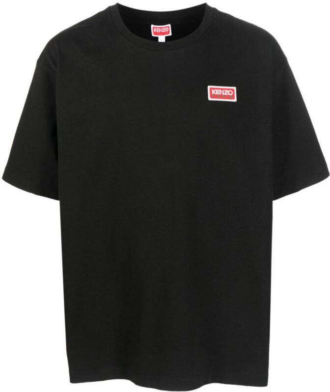 Kenzo T-shirt met print Zwart