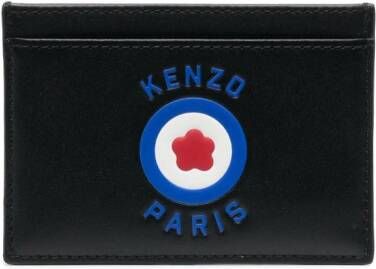 Kenzo Pasjeshouder met logoprint Zwart