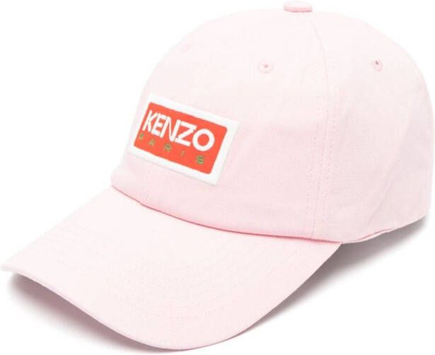 Kenzo Pet met geborduurd logo Roze
