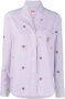 Kenzo Popeline blouse Paars - Thumbnail 1