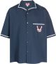Kenzo Popeline overhemd Blauw - Thumbnail 1