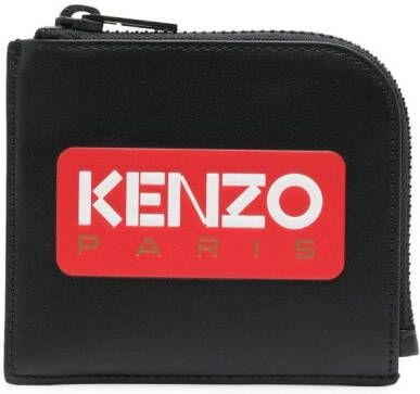 Kenzo Portemonnee met logoprint Zwart