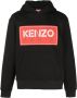 Kenzo Pre-owned hoodie met logopatch Zwart - Thumbnail 1