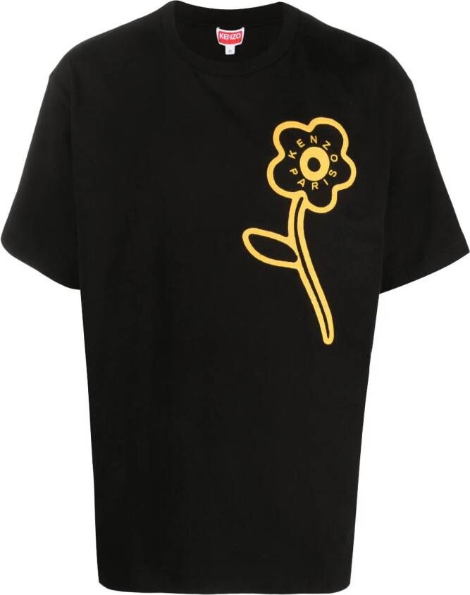Kenzo T-shirt van biologisch katoen Zwart