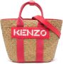 Kenzo Shopper met logopatch Roze - Thumbnail 1