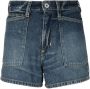 Kenzo Shorts met logopatch Blauw - Thumbnail 1