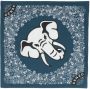 Kenzo Sjaal met olifantprint Blauw - Thumbnail 1