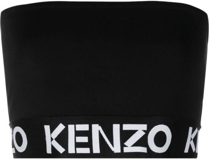 Kenzo Strapless top Zwart