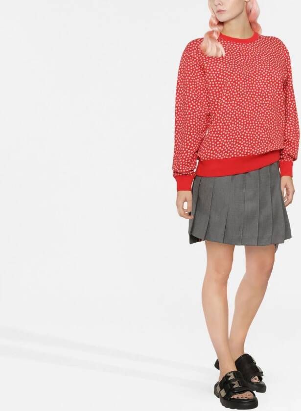 Kenzo Sweater met bloemenprint Rood