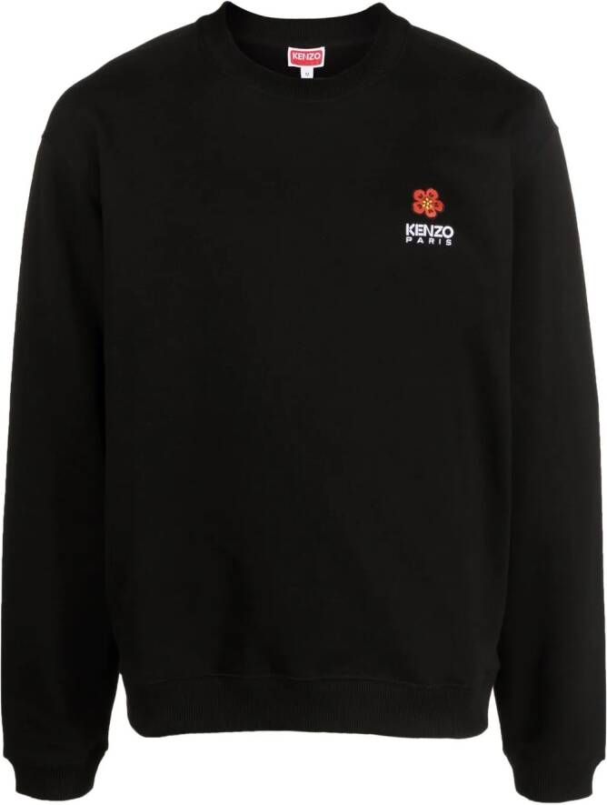 Kenzo Sweater met borduurwerk Zwart