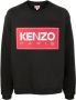 Kenzo Sweater met geborduurd logo Zwart - Thumbnail 1