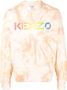 Kenzo Sweater met logoprint Oranje - Thumbnail 1