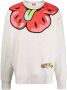 Kenzo Sweater met print Grijs - Thumbnail 1