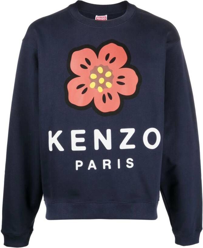 Kenzo Sweater met ronde hals Blauw