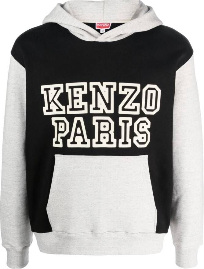 Kenzo T-shirt met colourblocking Zwart